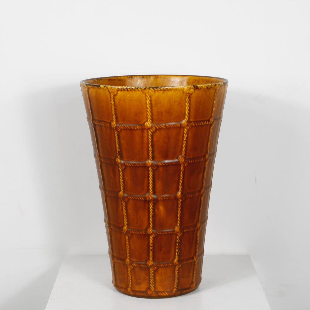 vase marron DEBEAULIEU