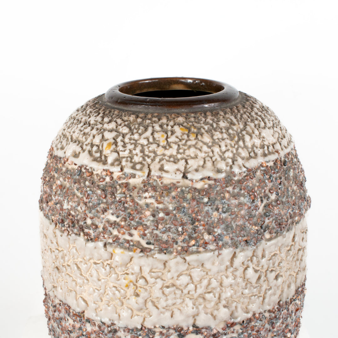 Vase marron DEBEAULIEU