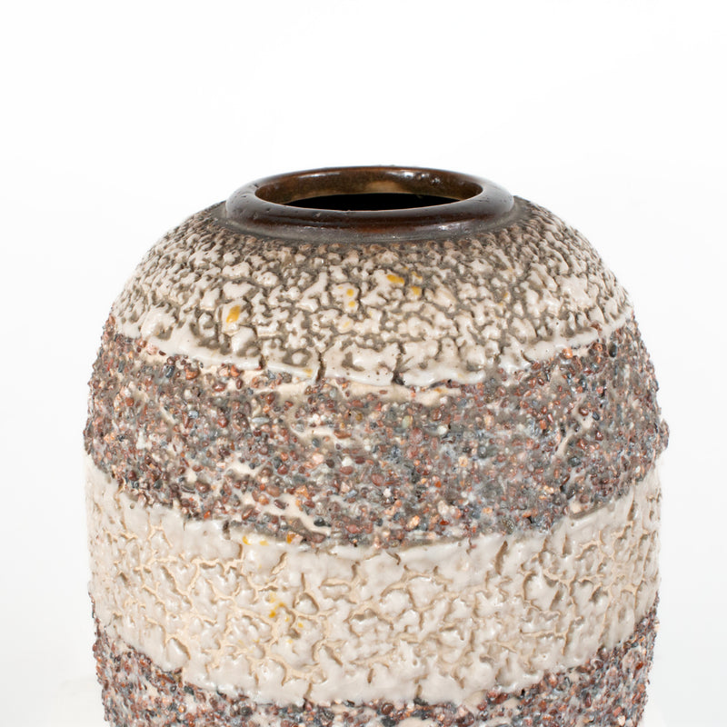 Vase marron DEBEAULIEU