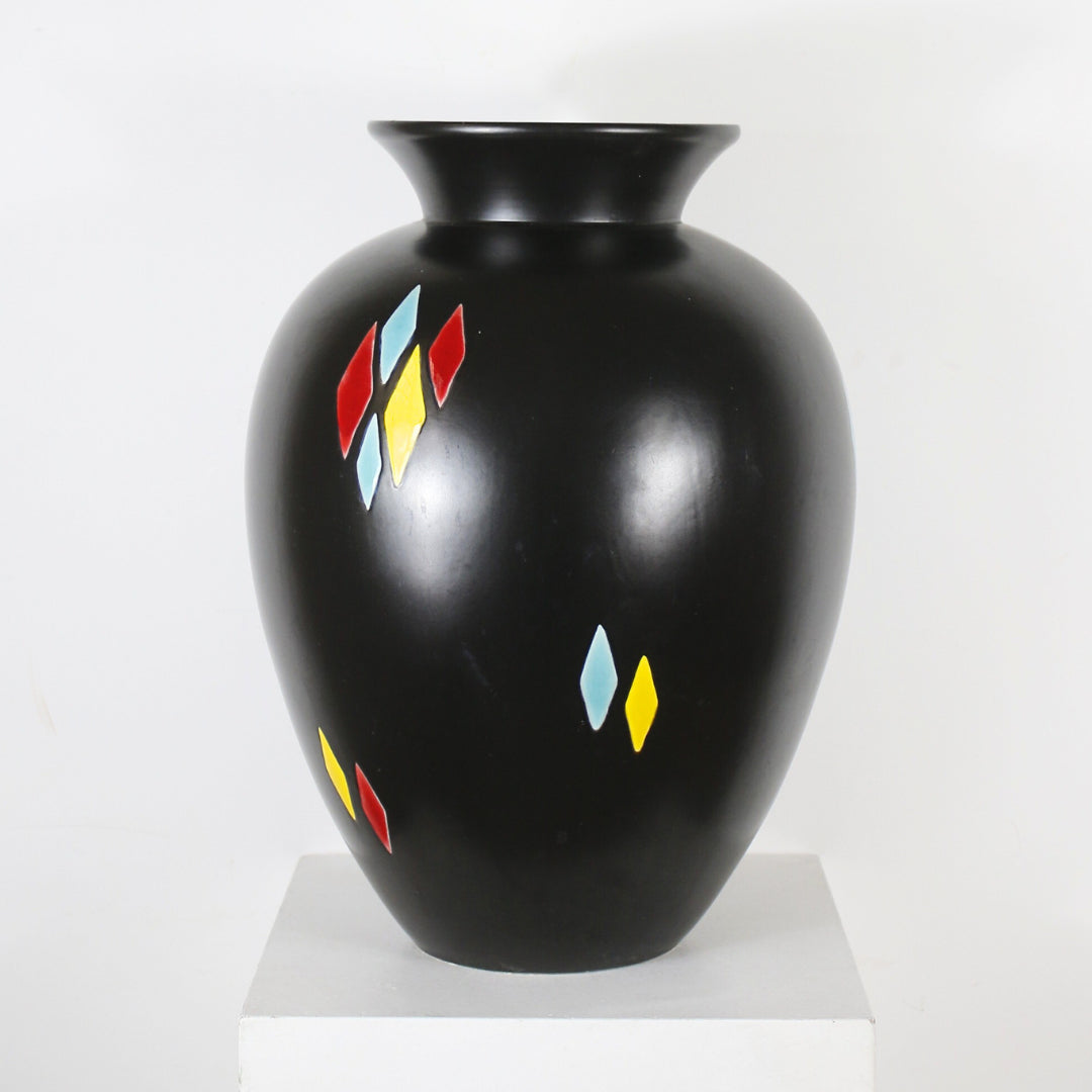Vase aux losanges XXL DEBEAULIEU PARIS