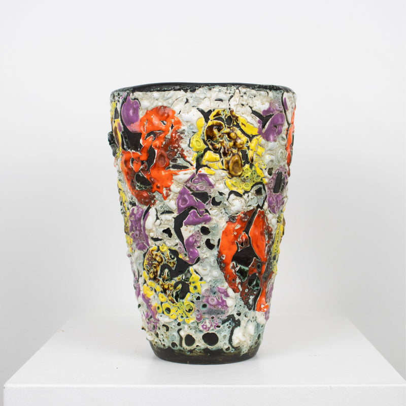 Vase Fat Lava multicolore DEBEAULIEU