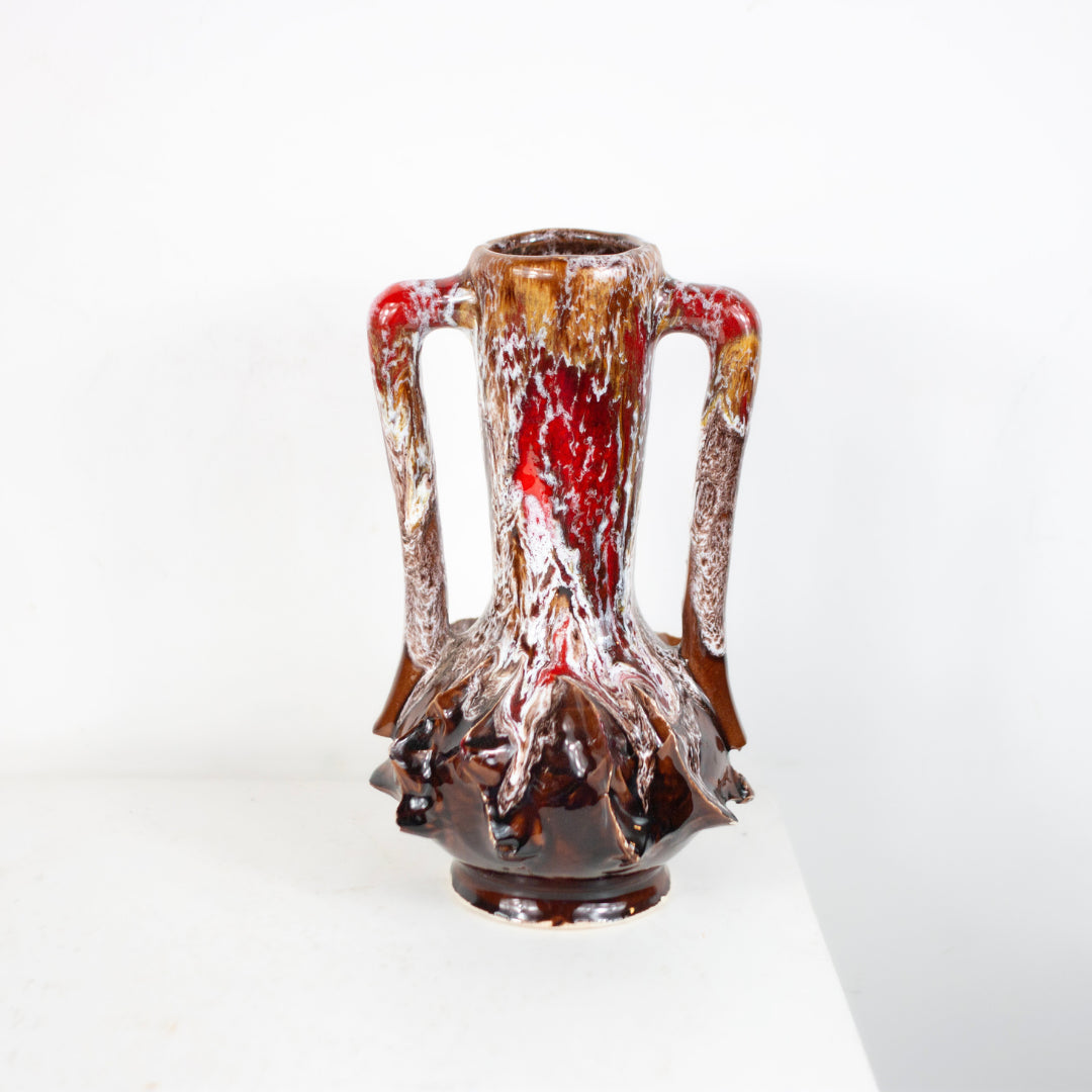 Vase Fat Lava DEBEAULIEU