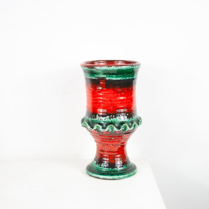 Vase rouge DEBEAULIEU