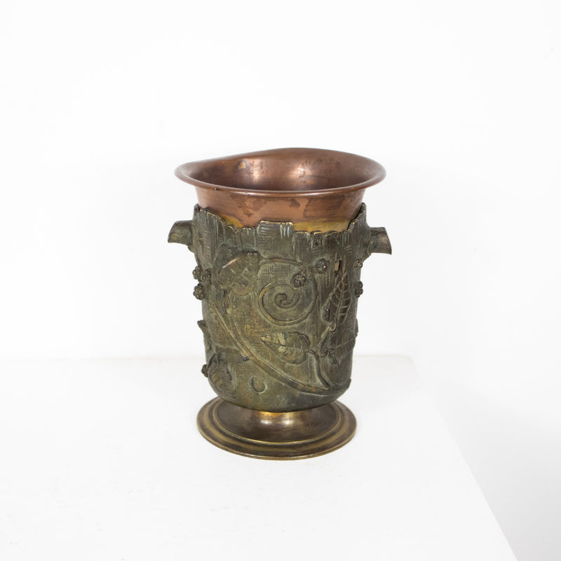 Vase Art Nouveau Cuivre DEBEAULIEU
