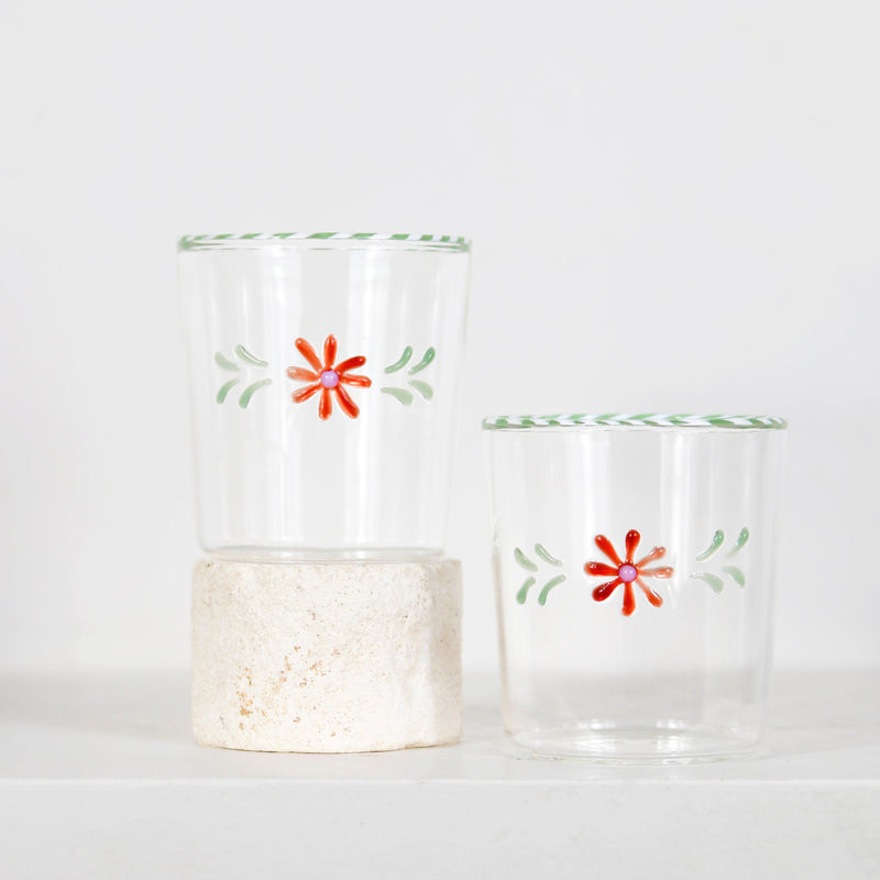 Verres Fleurette, pièce