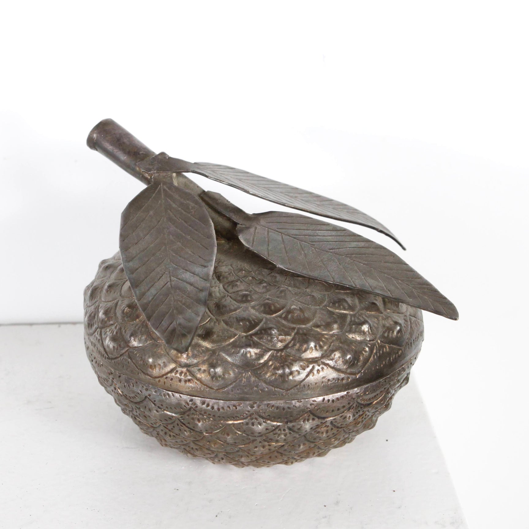Coffret ancien aux feuilles DEBEAULIEU