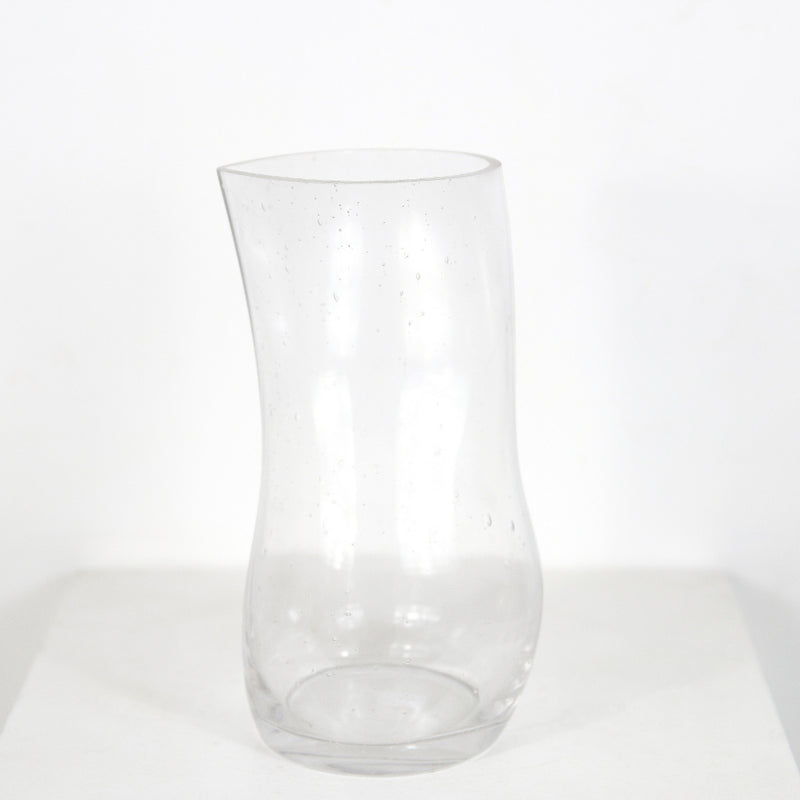 Carafe organique verre bullé