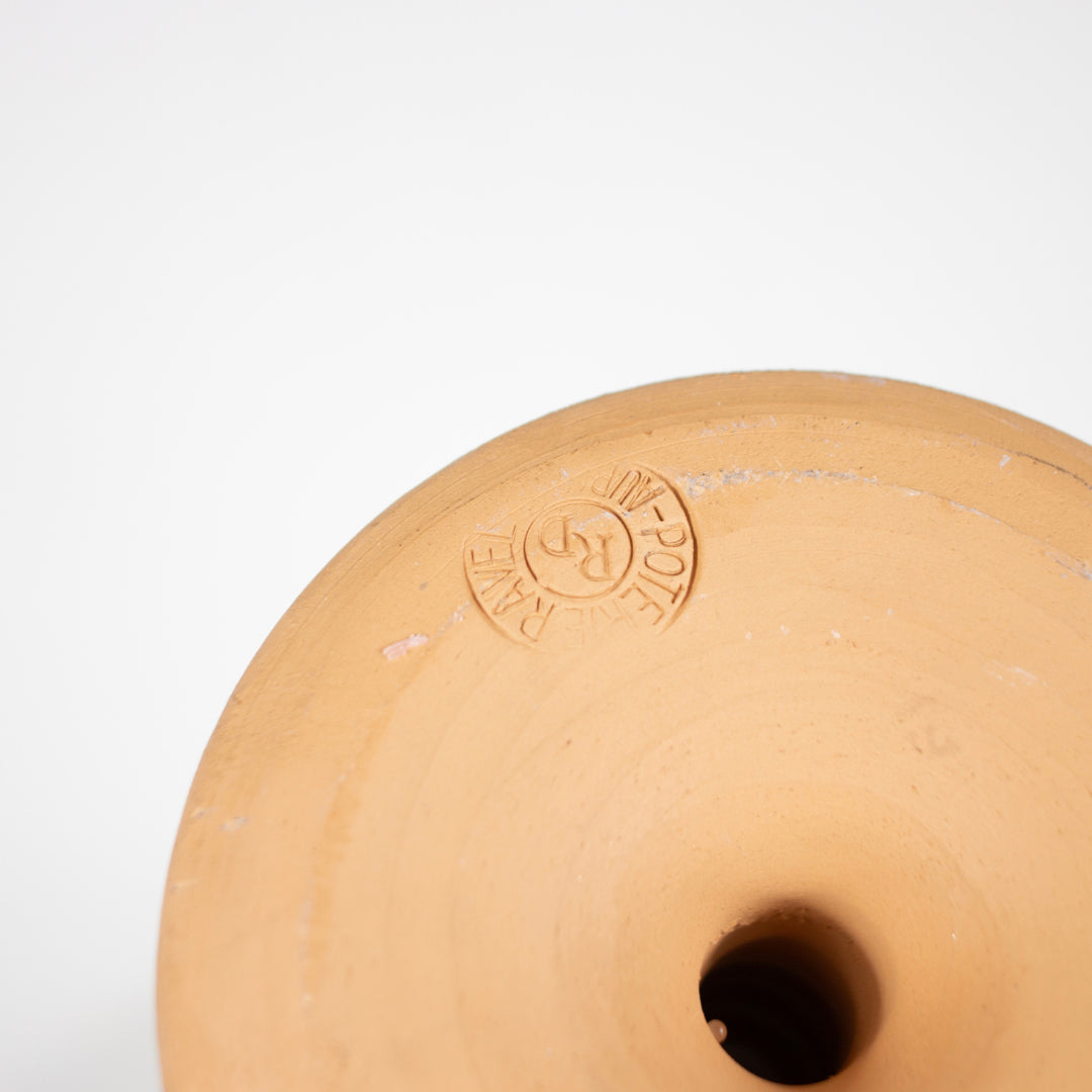 bougeoir argile DEBEAULIEU