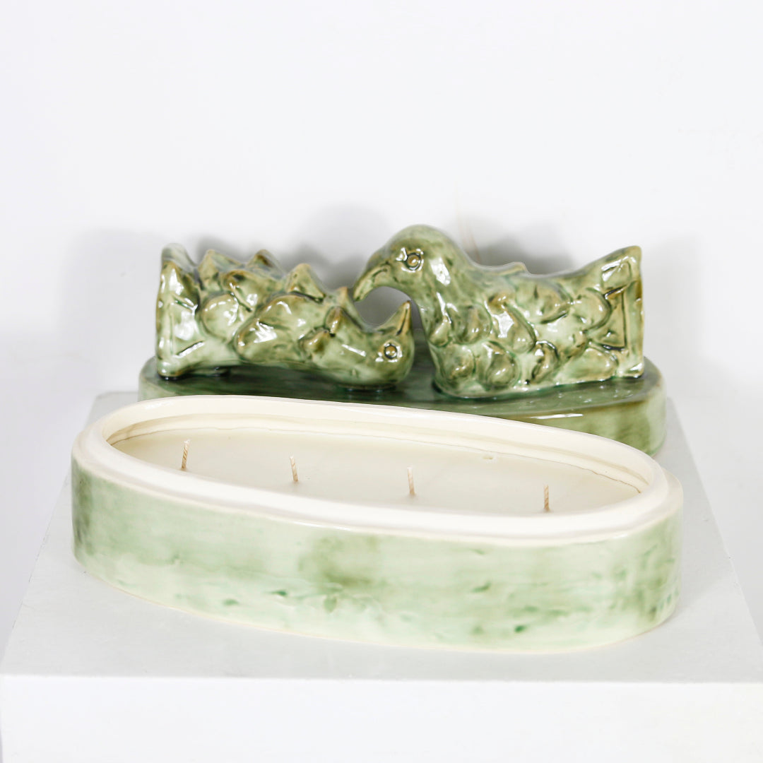 Bougie Les oiseaux amoureux