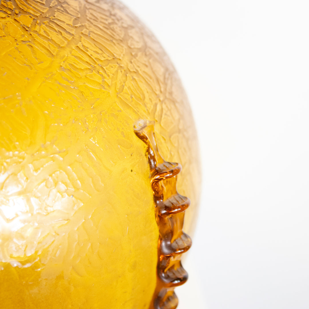 Vase Verre Murano Ocre DEBEAULIEU