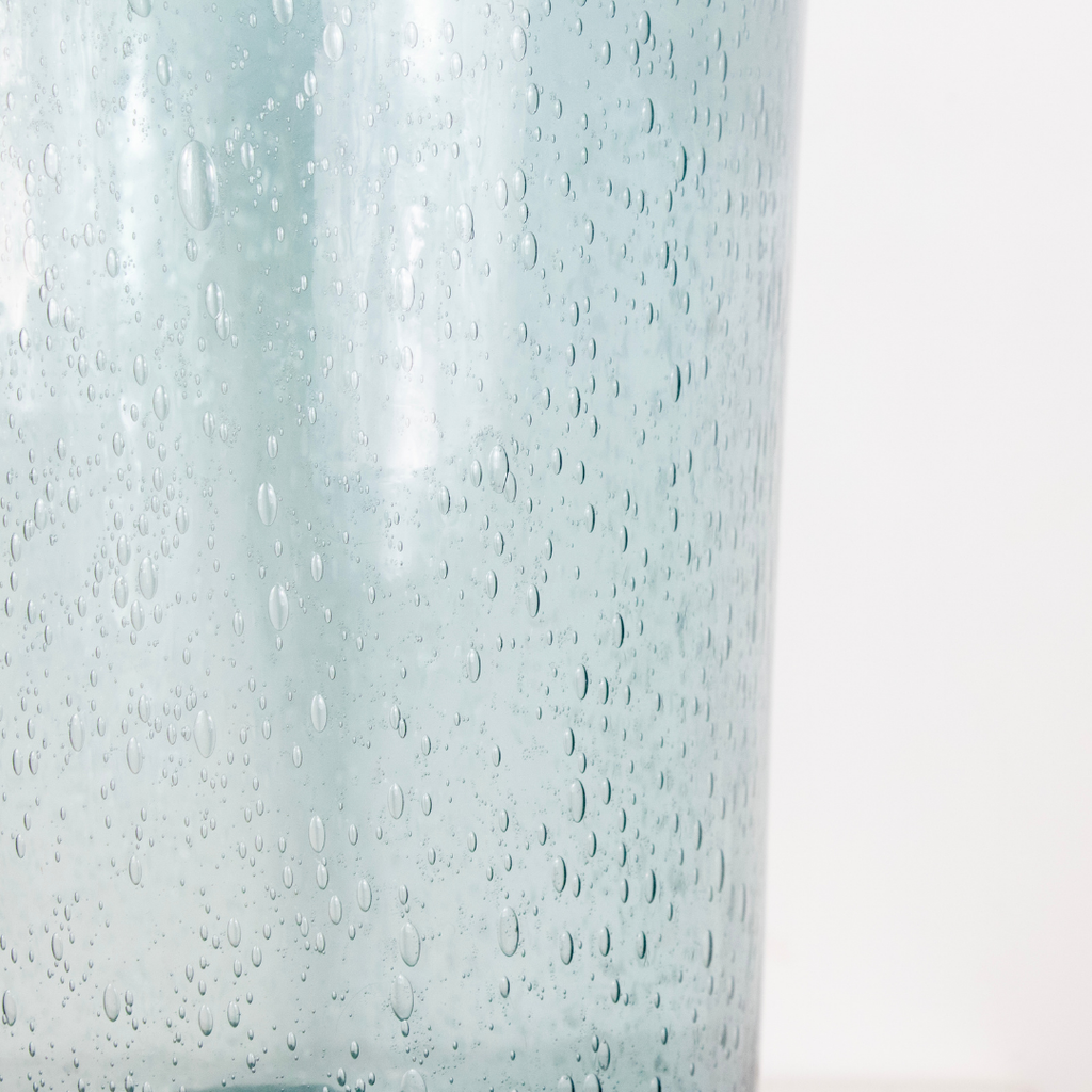 Vase BIOT turquoise DEBEAULIEU