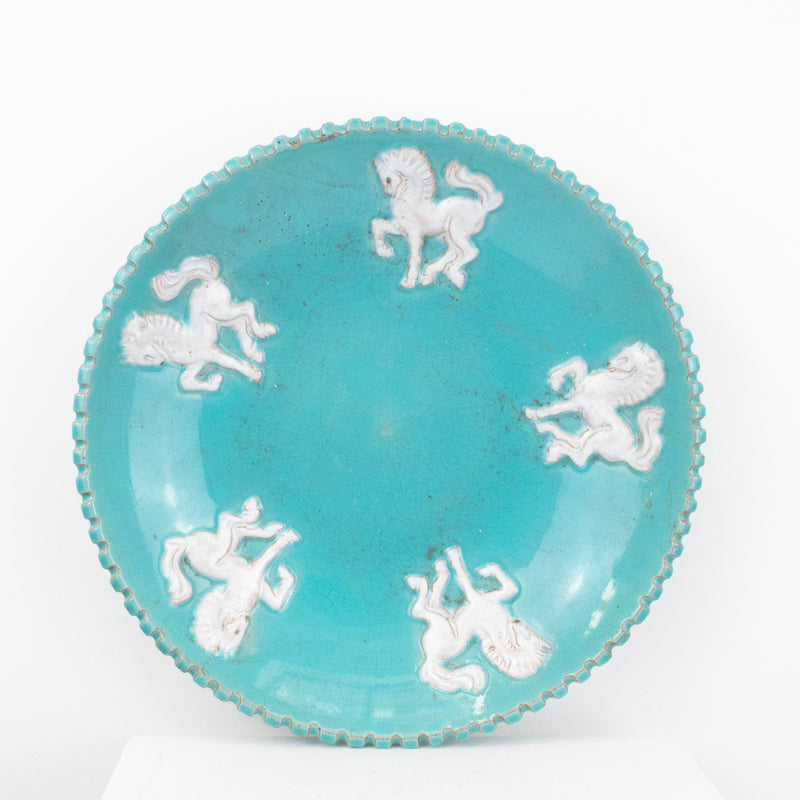 Coupe Turquoise Chevaux DEBEAULIEU