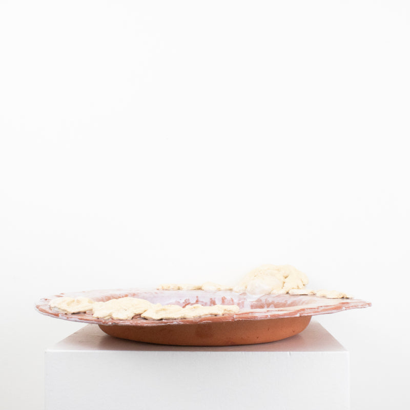 Coupe Terre Cuite Visage Art Nouveau DEBEAULIEU