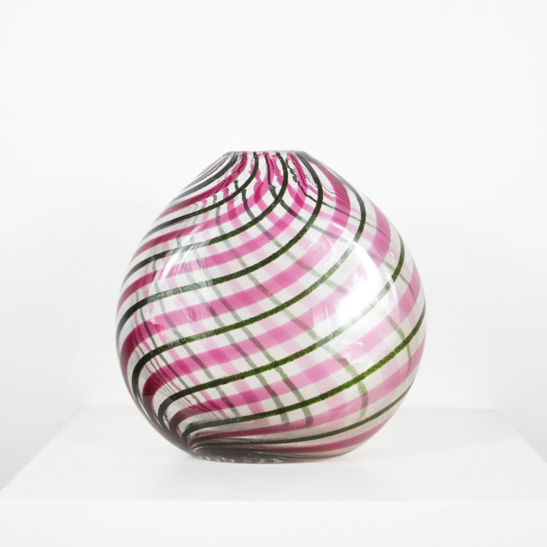 Vase rayé DEBEAULIEU