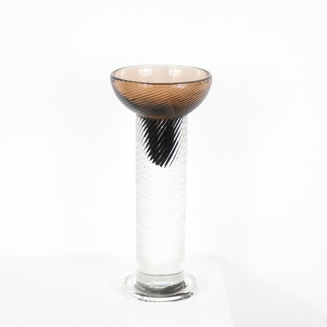 Vase verre coupe DEBEAULIEU