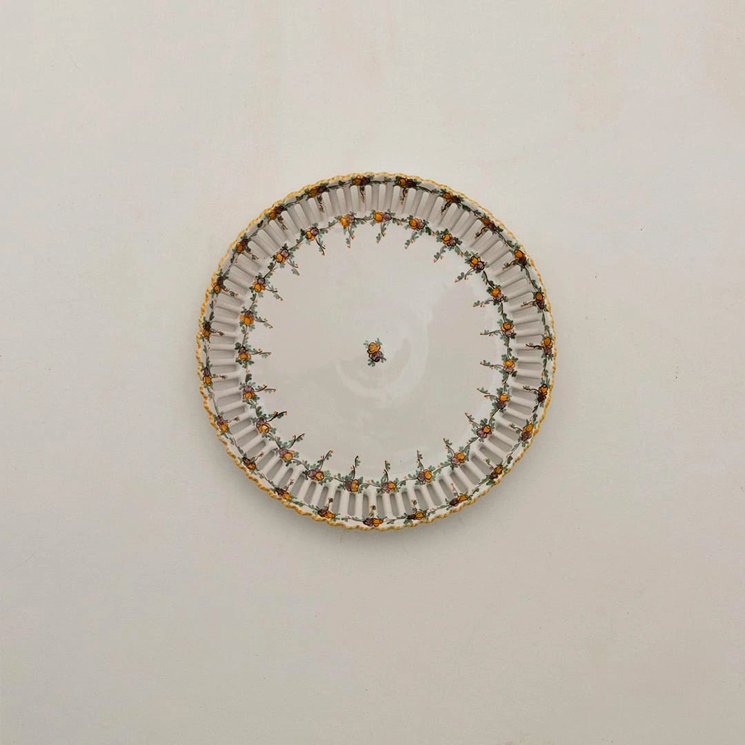 Assiette Ajourée Émile Tessier DEBEAULIEU
