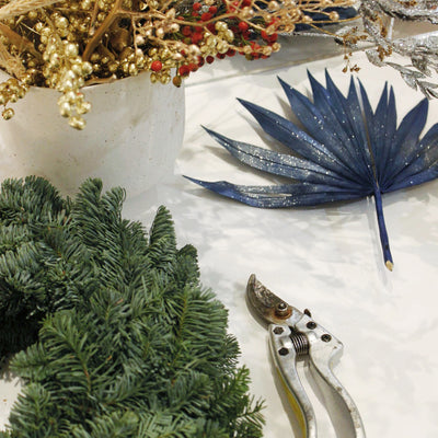 Atelier couronne de Noël DEBEAULIEU
