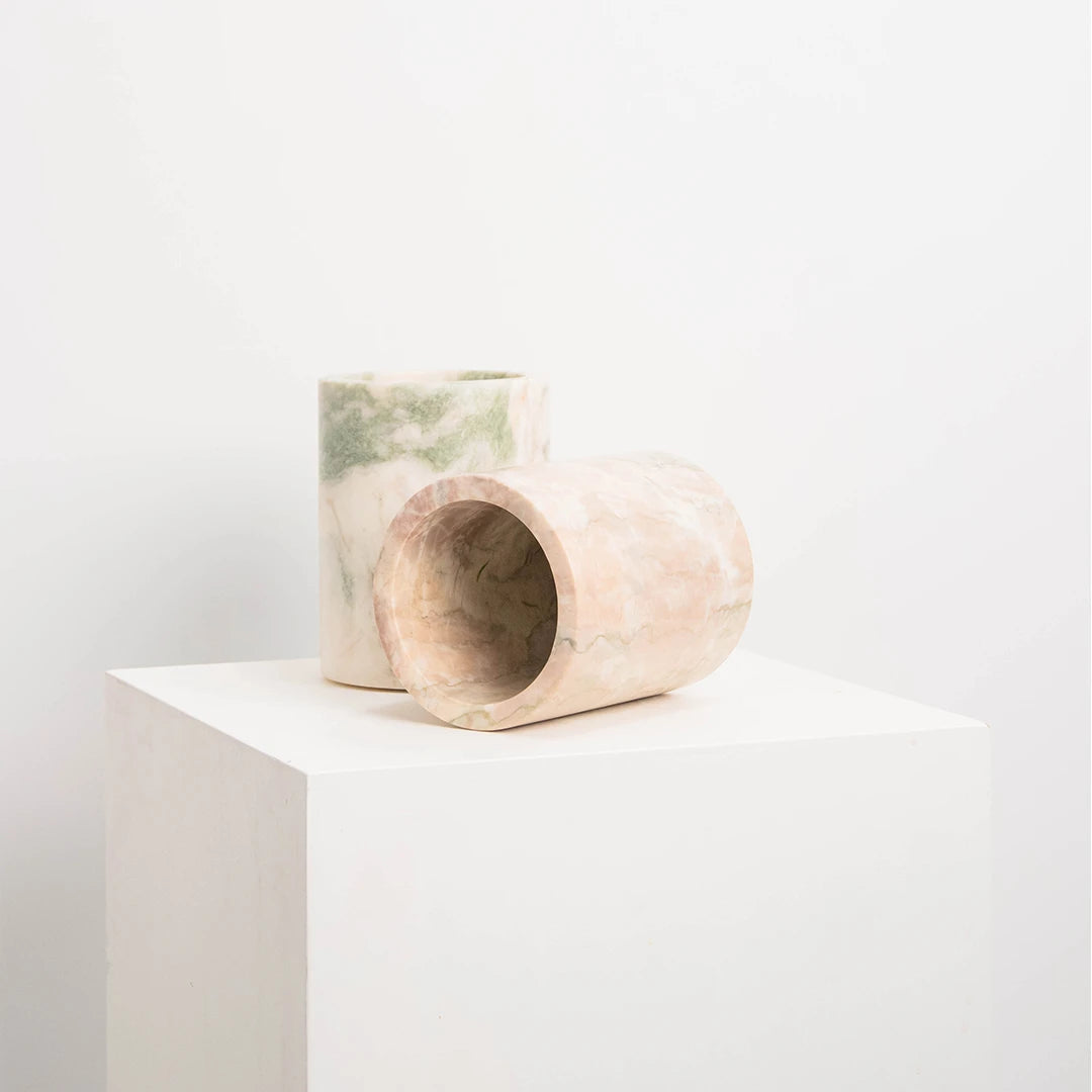 Vase en Onyx Blanc Versmissen