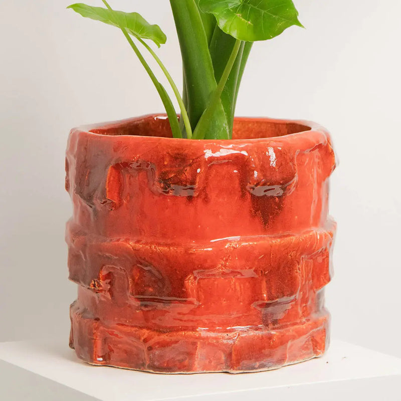 Cache-pot Silva vermillon SERAX