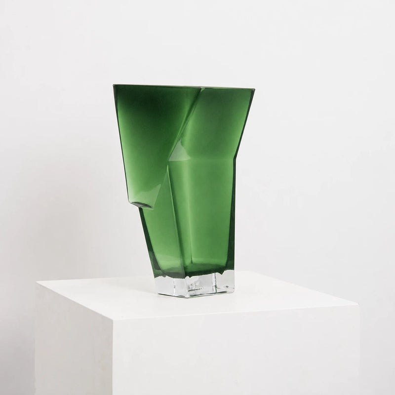 Vase Sculptural Dunk en Verre SERAX