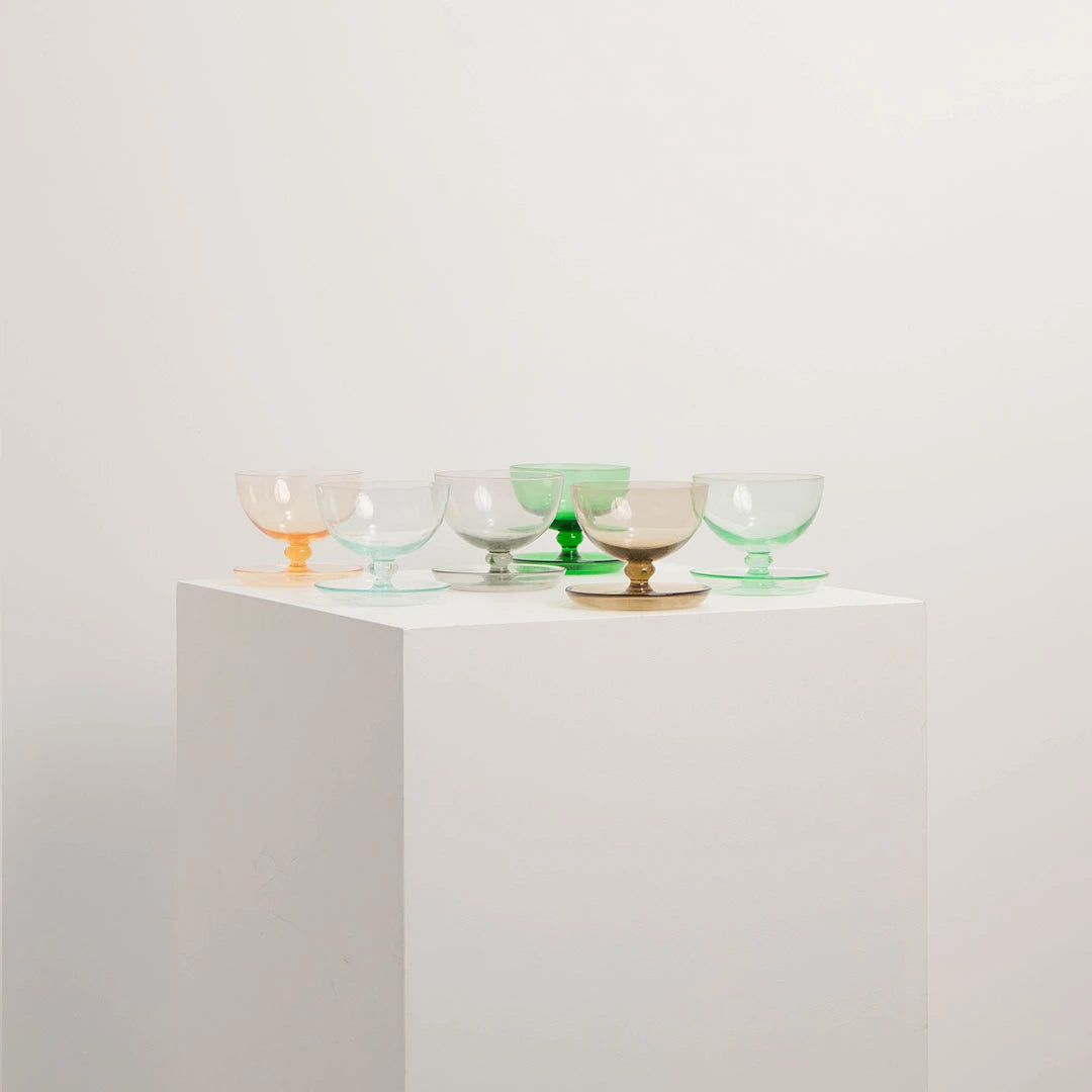Coupes Cerises sur Pied avec Soucoupes DEBEAULIEU