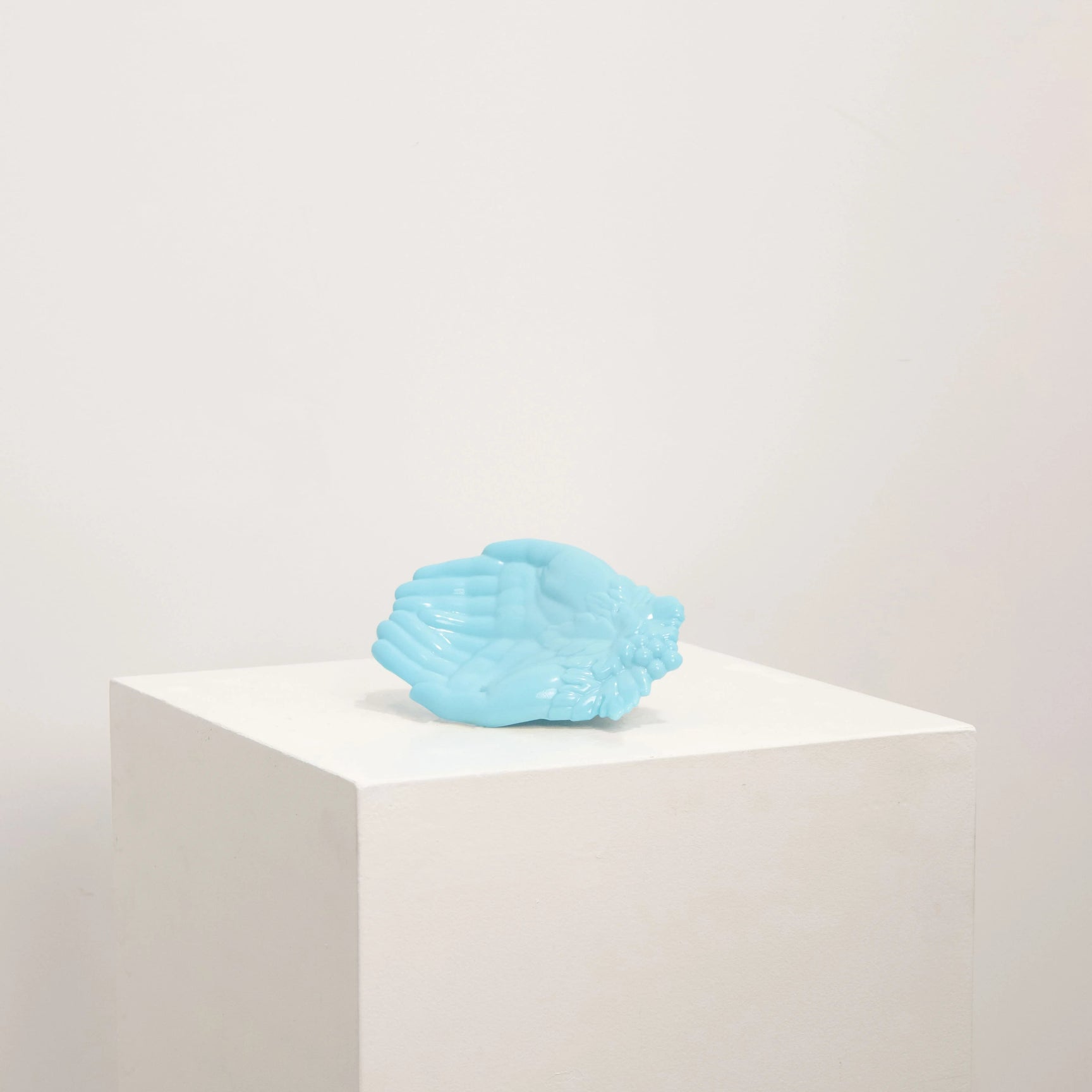 Coupelle Mains en Opaline Turquoise DEBEAULIEU