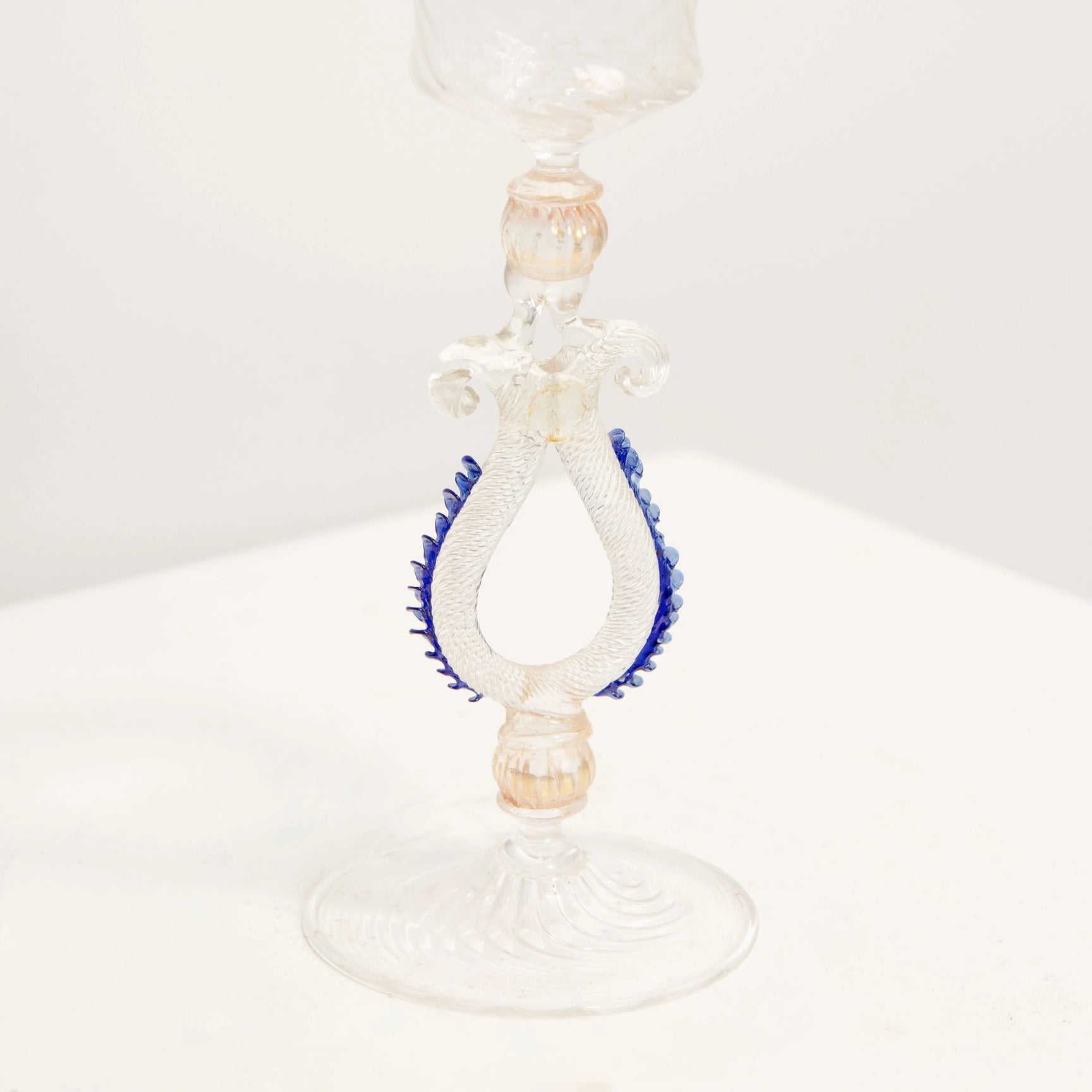 Calice Vénitien Dragons & Paillettes d'Or DEBEAULIEU