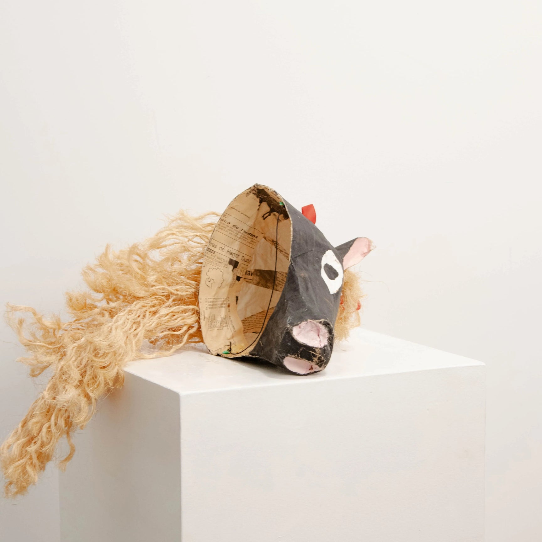 Masque Cheval en Papier Mâché DEBEAULIEU