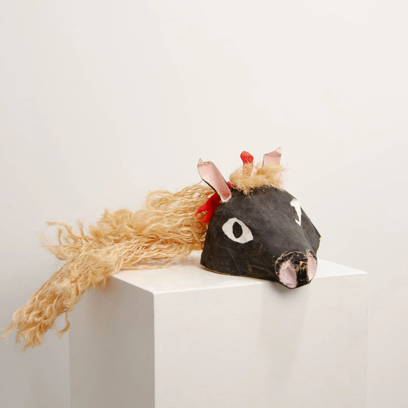 Masque Cheval en Papier Mâché DEBEAULIEU