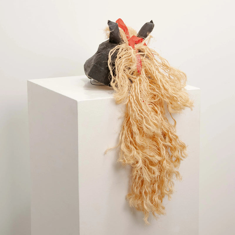 Masque Cheval en Papier Mâché DEBEAULIEU