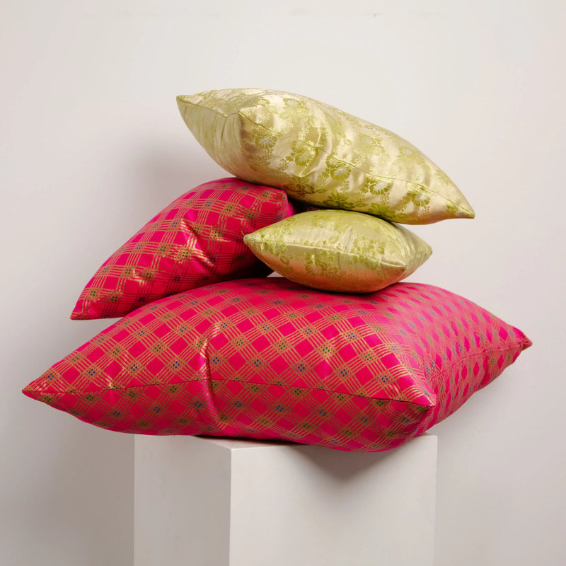 Coussins en Soie Indienne