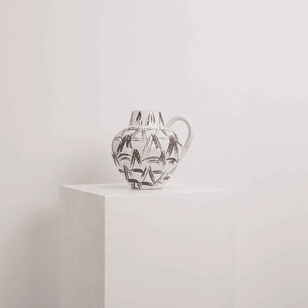 Vase Céramique Mid-Century W-GERMANY DEBEAULIEU