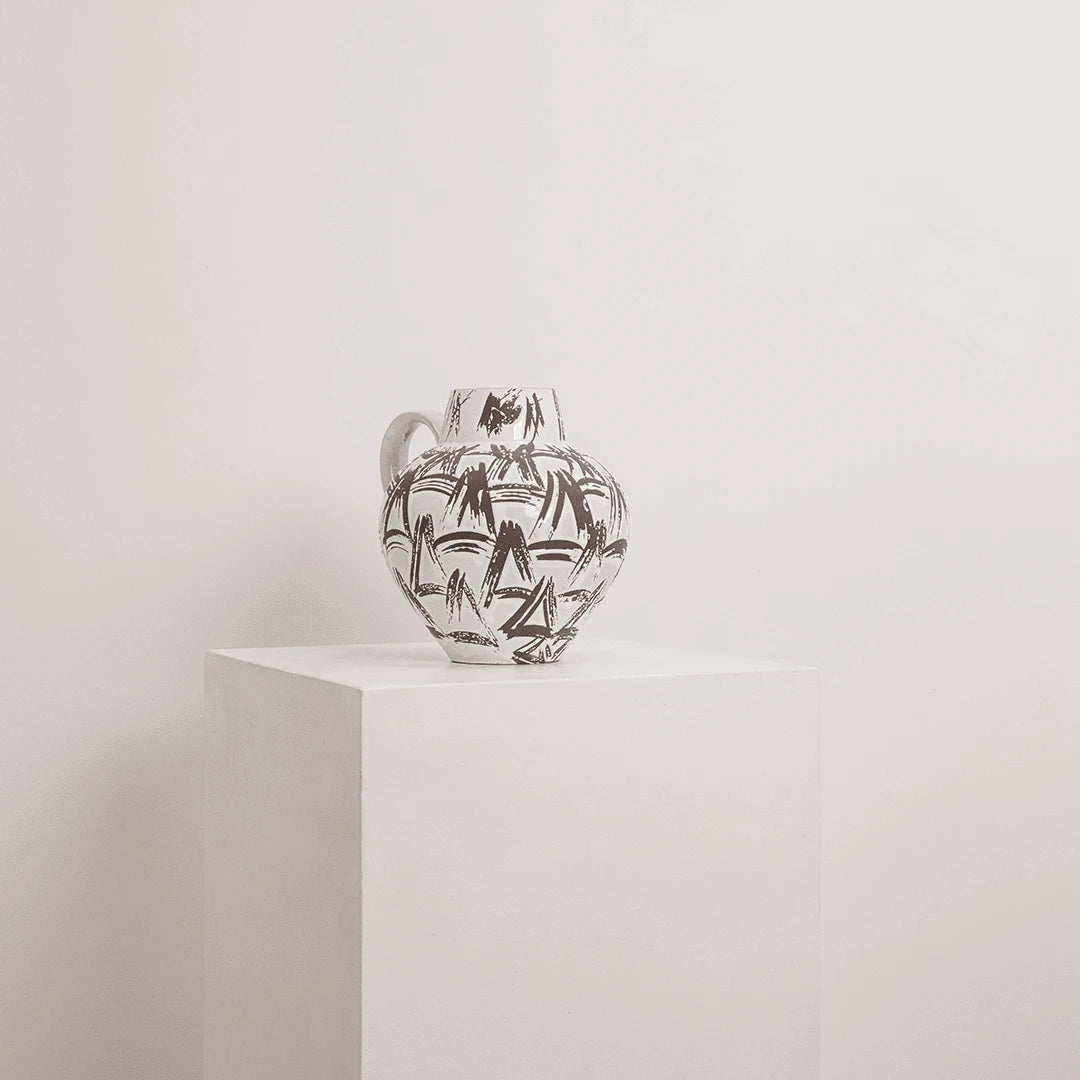 Vase Céramique Mid-Century W-GERMANY DEBEAULIEU