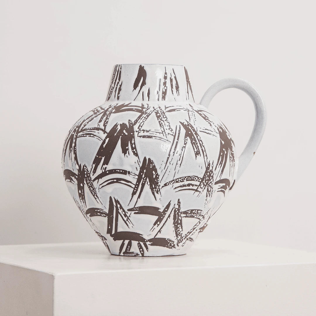 Vase Céramique Mid-Century W-GERMANY DEBEAULIEU