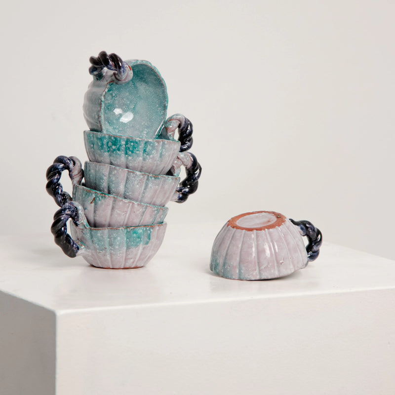 Service à Café Vallauris Côtelé