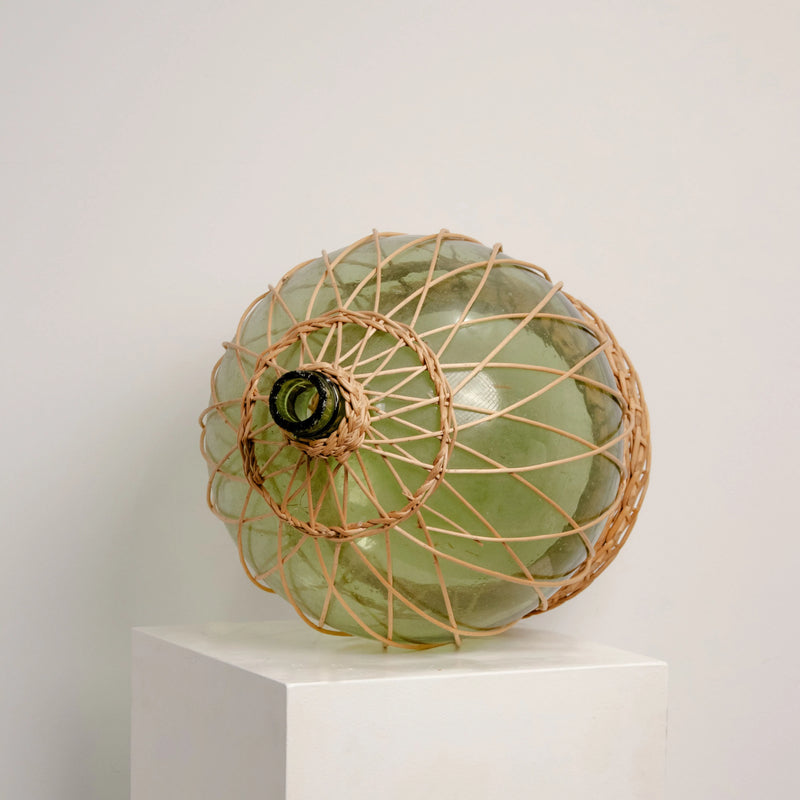 Dame-Jeanne en Verre et Osier