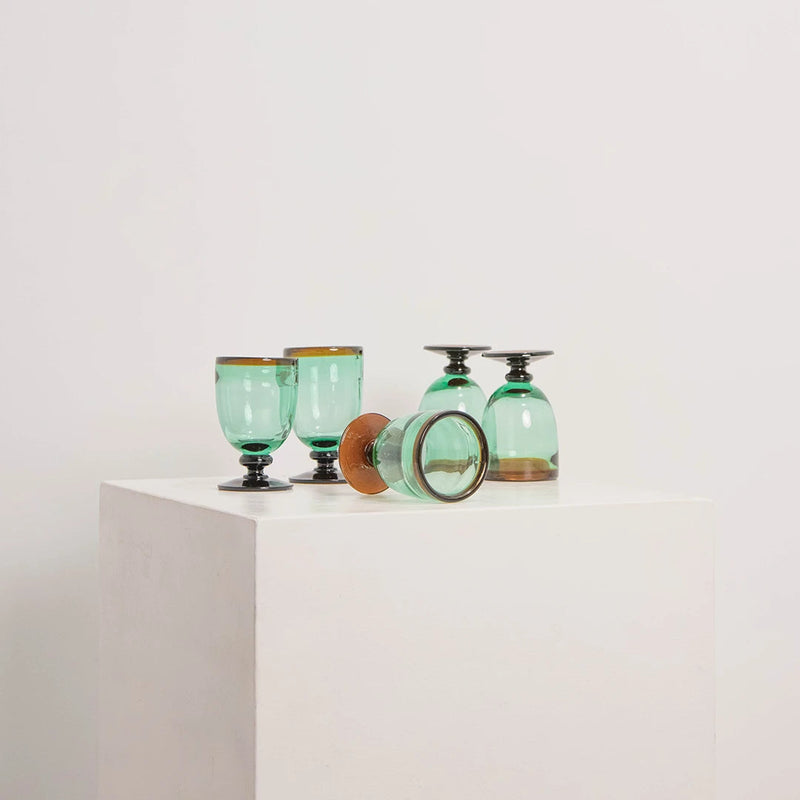 Verre à pied, petit INDIGENA FOLK ART