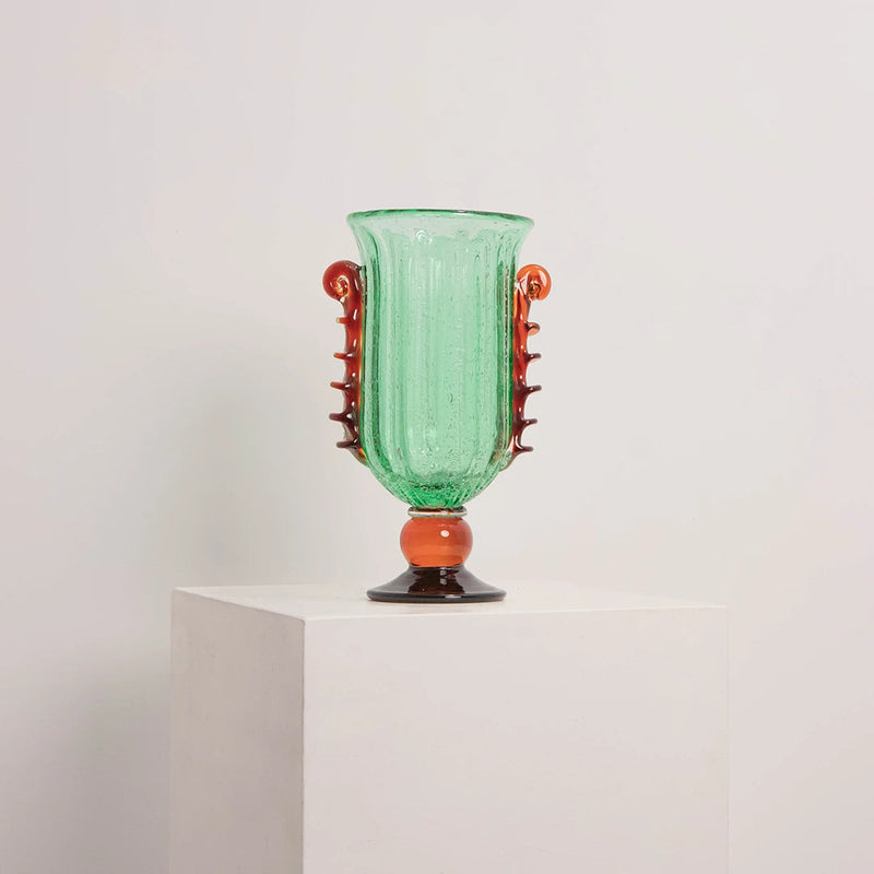 Vase Corinthe coupe sur pied L&S EDG