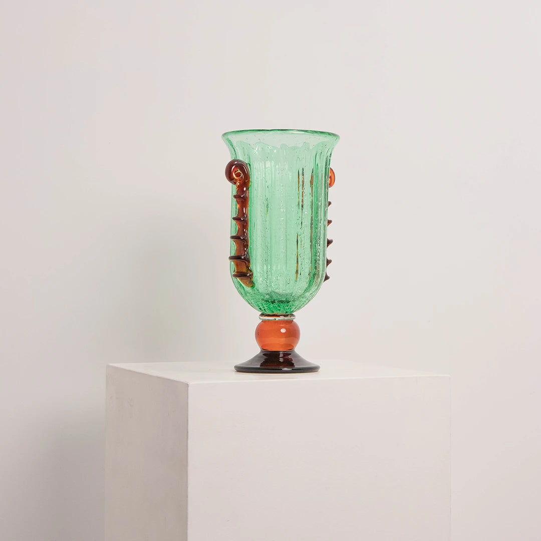 Vase Corinthe coupe sur pied L&S EDG