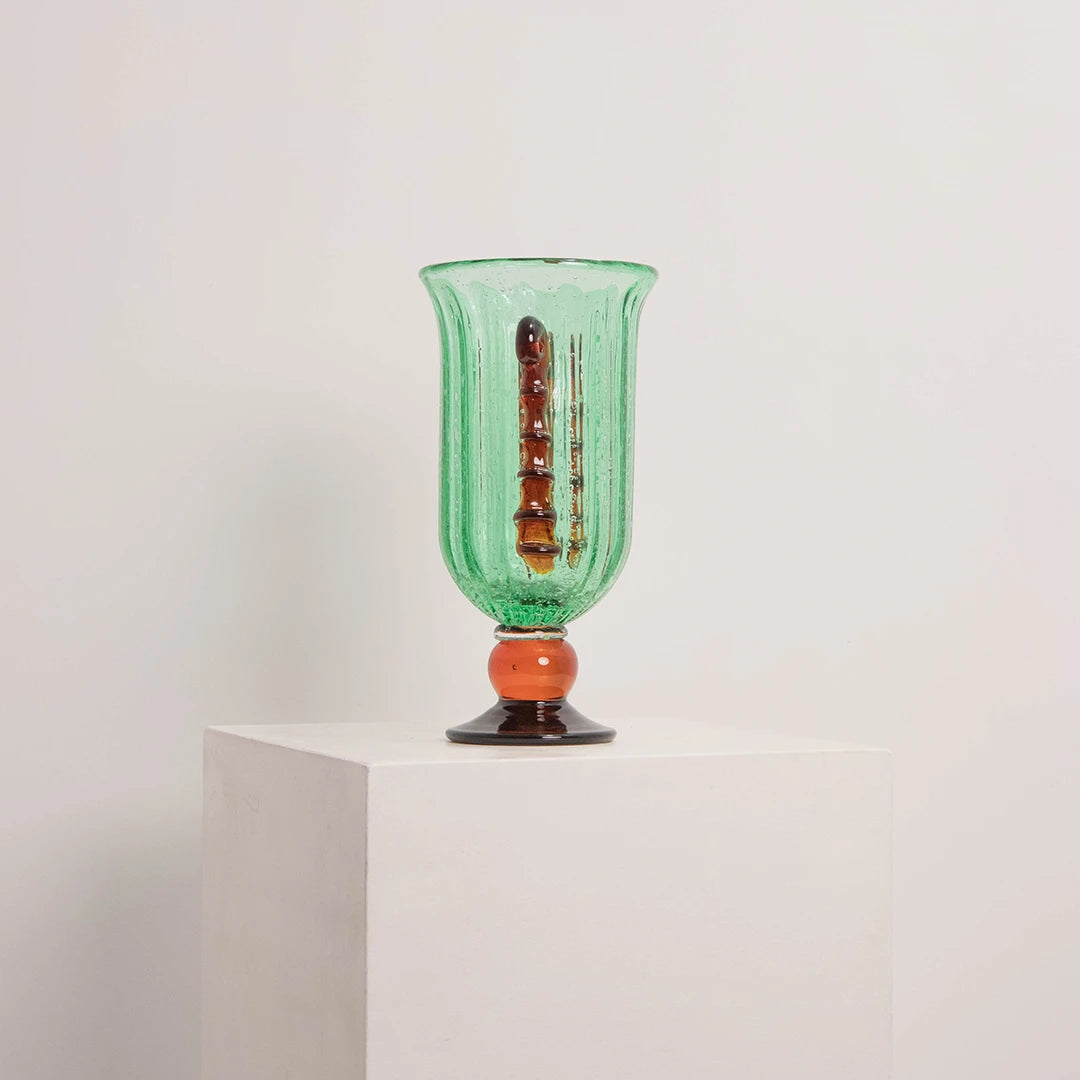 Vase Corinthe coupe sur pied L&S EDG