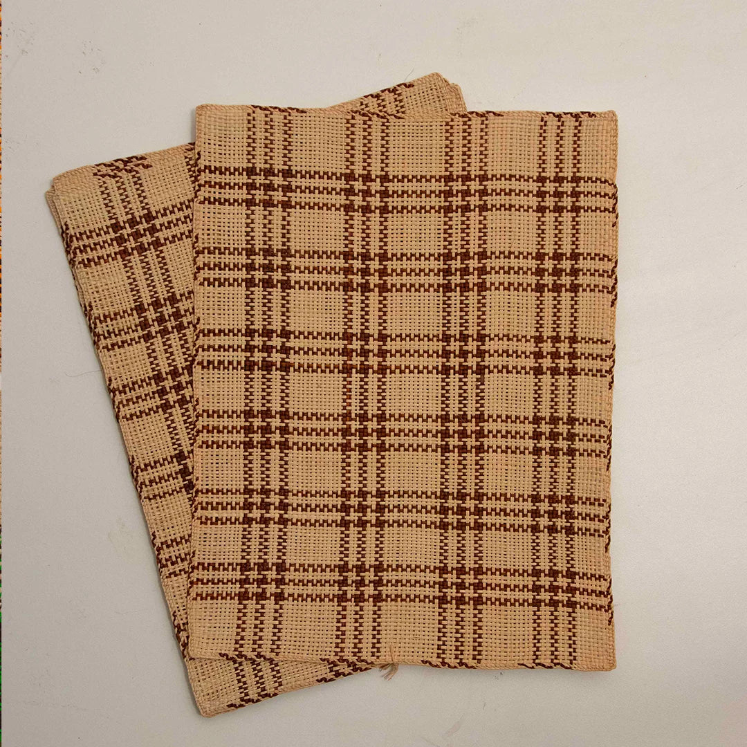 Lot de 2 Sets de Table Tressés DEBEAULIEU