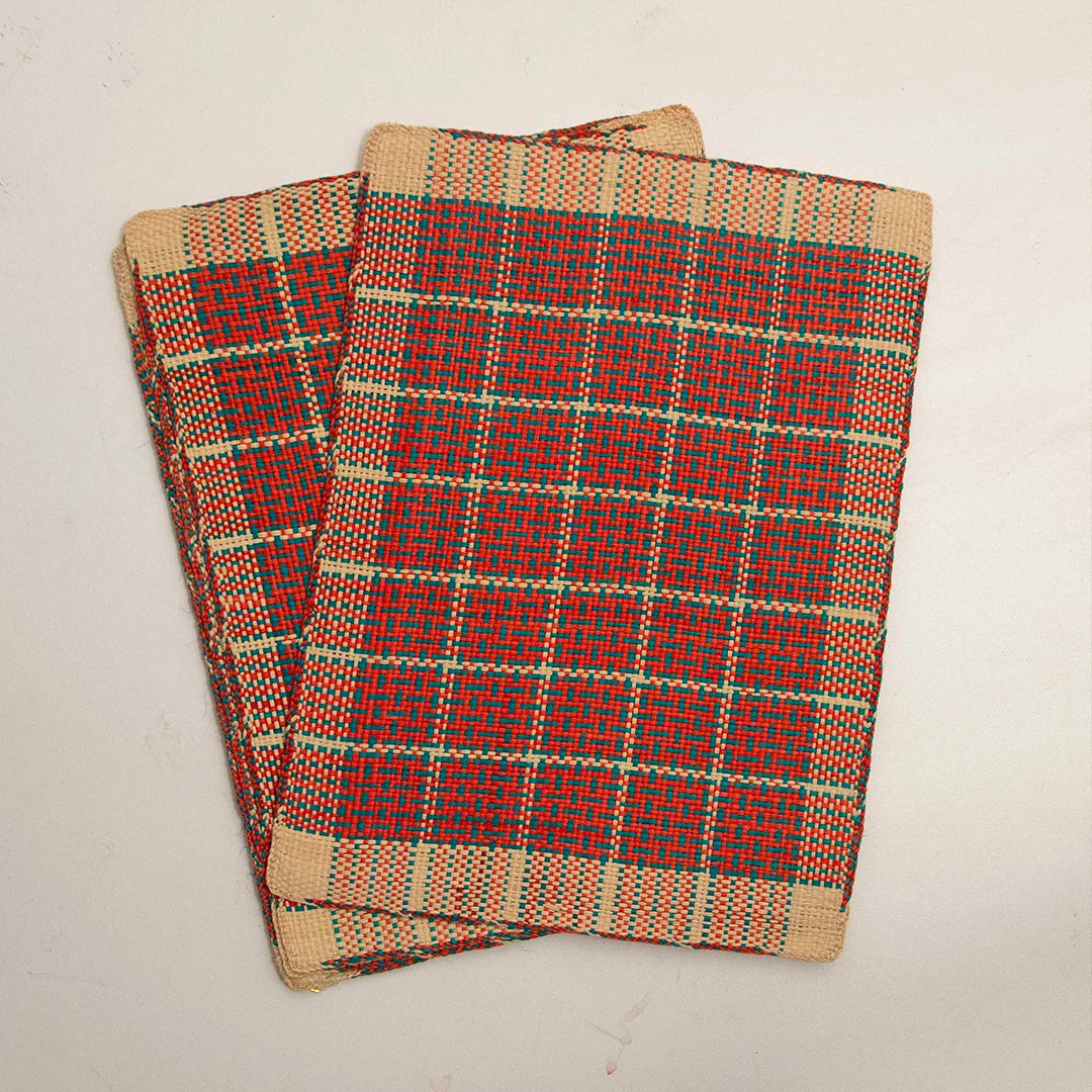 Lot de 2 Sets de Table Tressés DEBEAULIEU