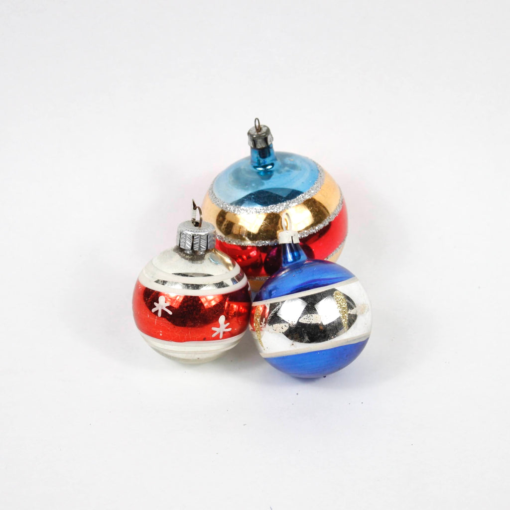 Boules en verre vintage DEBEAULIEU