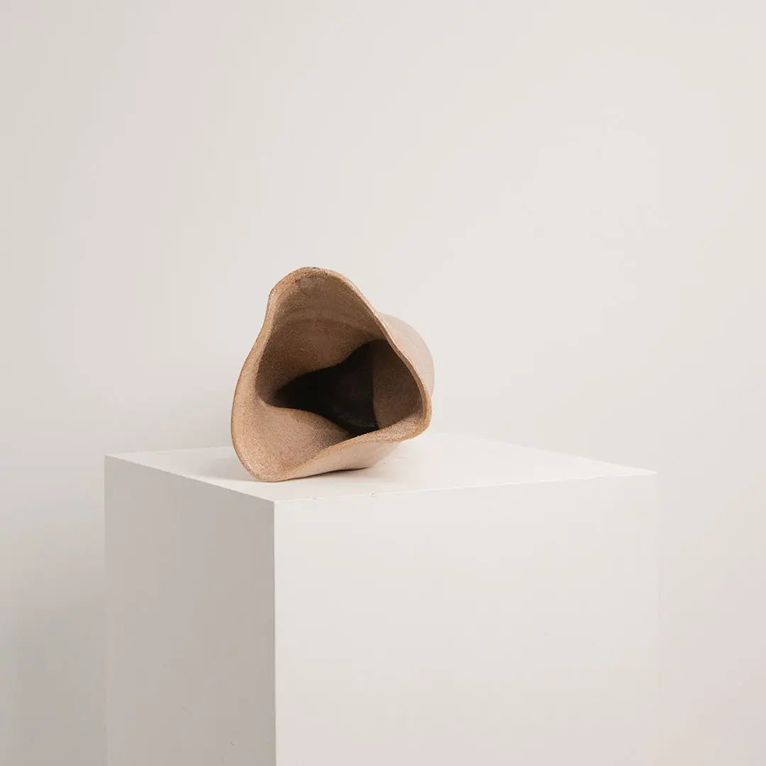 Vase en Céramique Songa Beige BYBOO