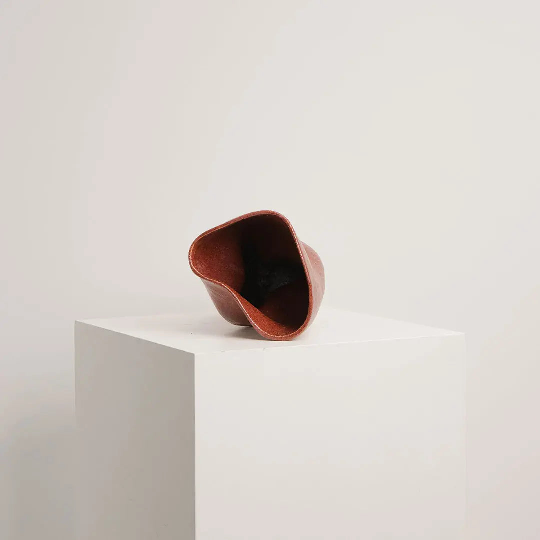 Vase en Céramique Songa Rouge BYBOO