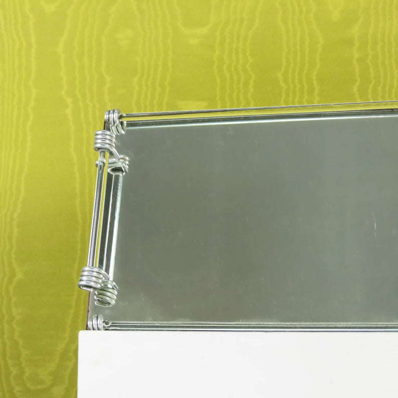 Plateau Miroir Design Art Déco DEBEAULIEU