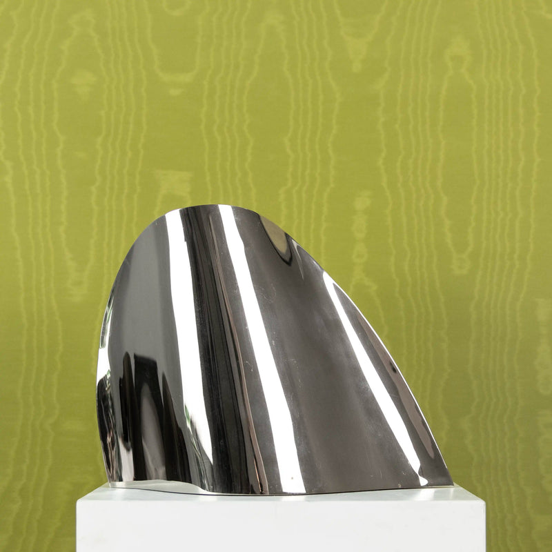 Vase Organique en Métal Poli DEBEAULIEU