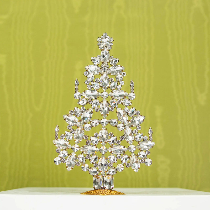 Ornement Arbre cristal clair Nostalgie