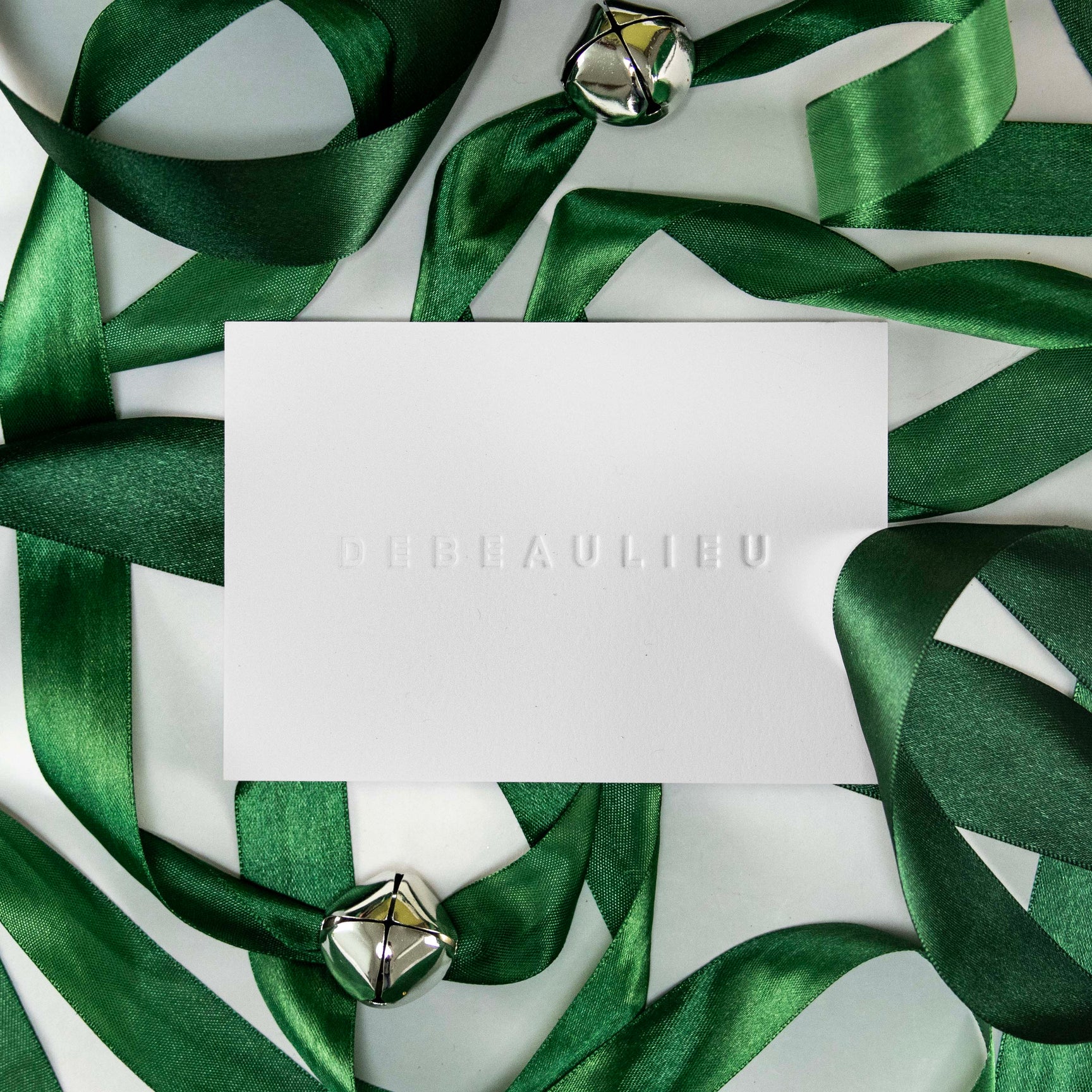 Carte cadeau Noël DEBEAULIEU PARIS