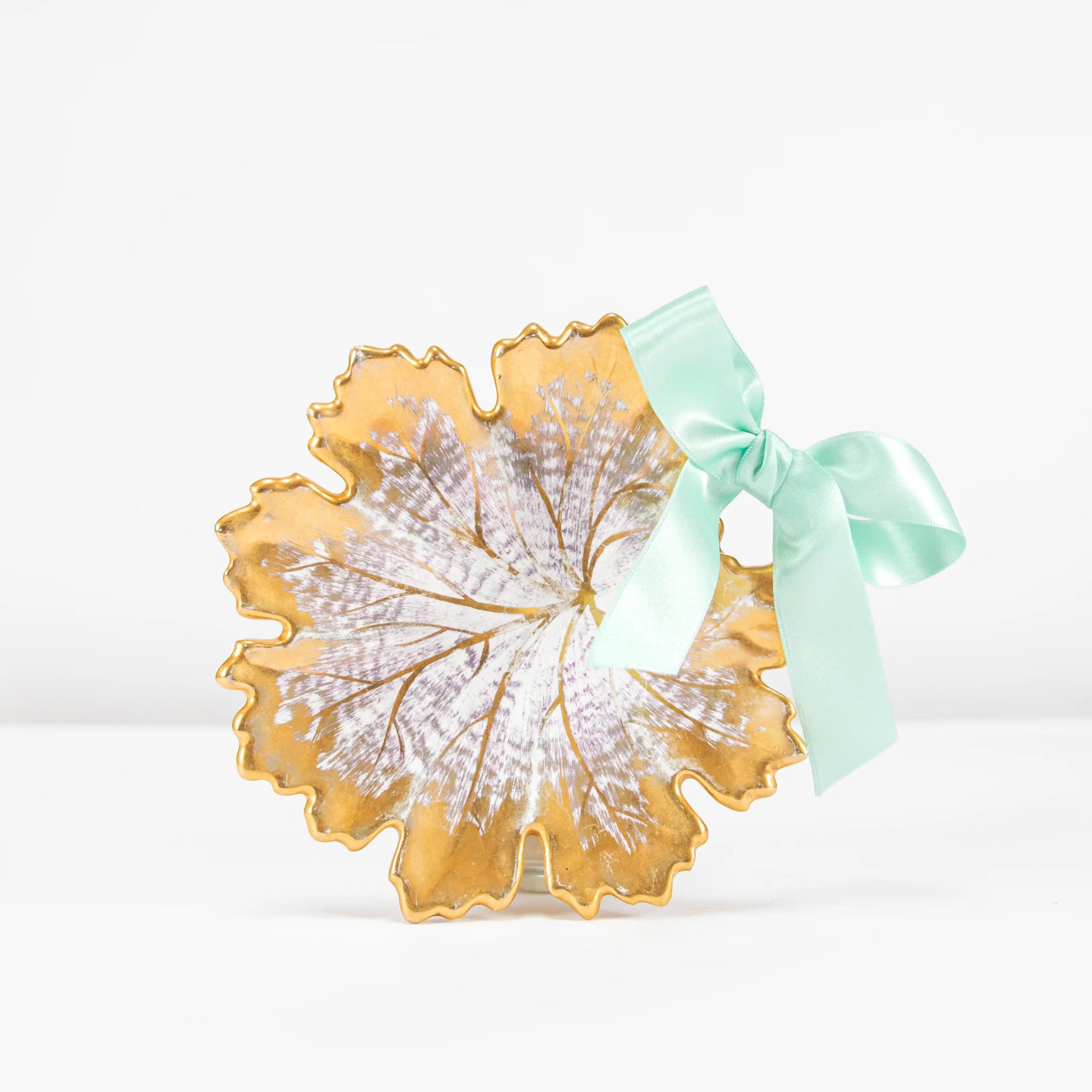 Assiette Feuille MALICORNE DEBEAULIEU